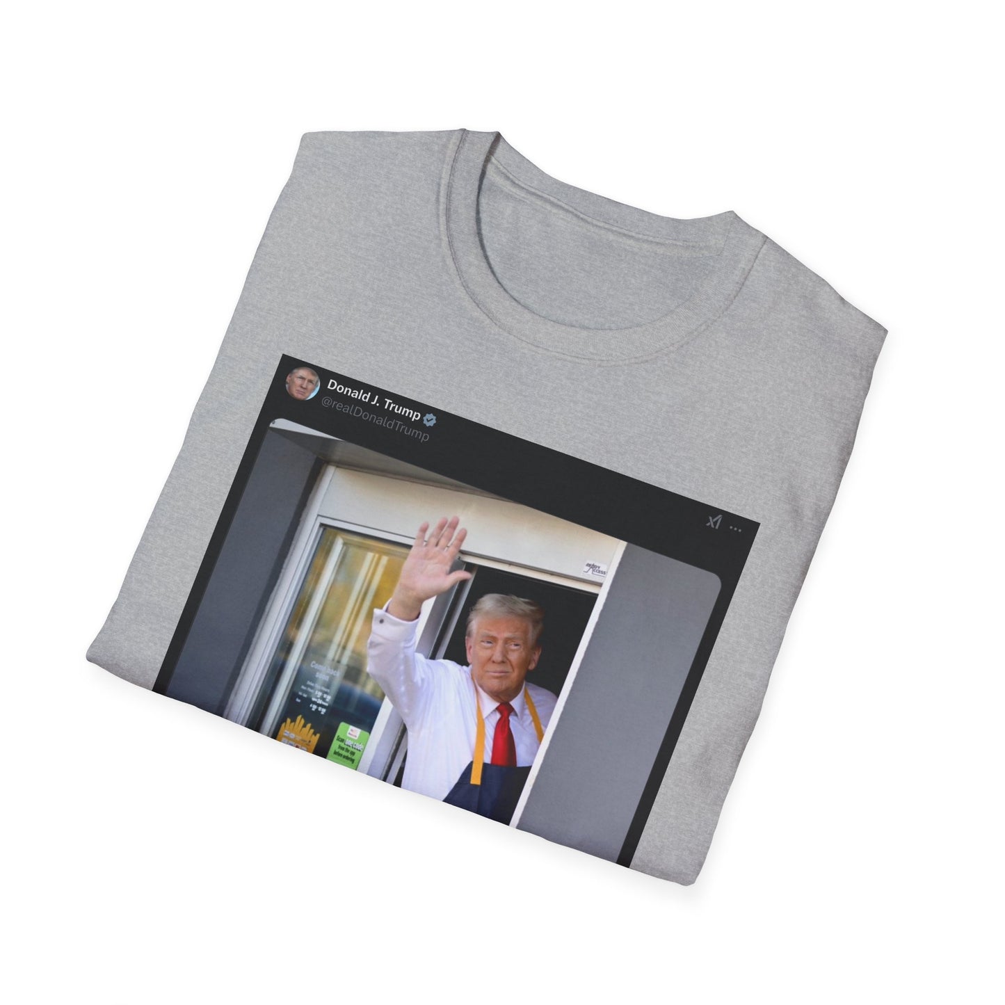 "Drive-Thru President" Cotton Tee