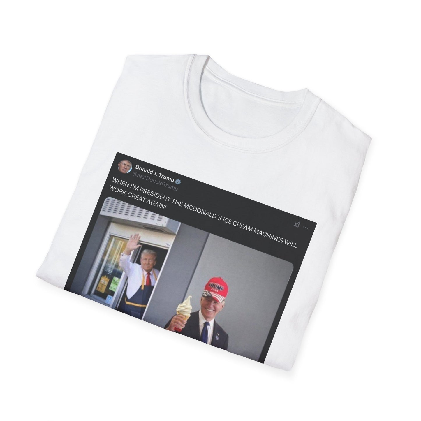 "Make Ice Cream Great Again" Cotton Tee