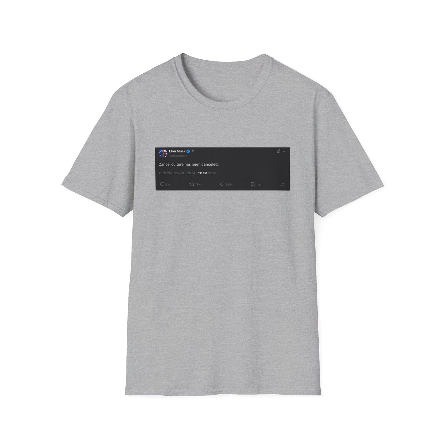 "Cancel Culture is Cancelled" Cotton Tee