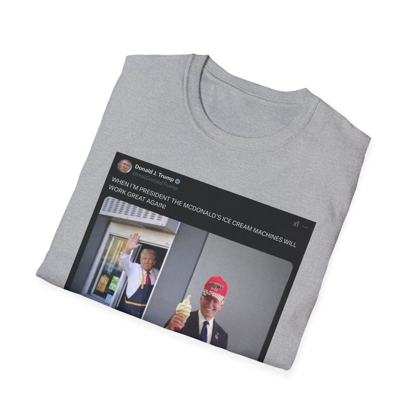 "Make Ice Cream Great Again" Cotton Tee