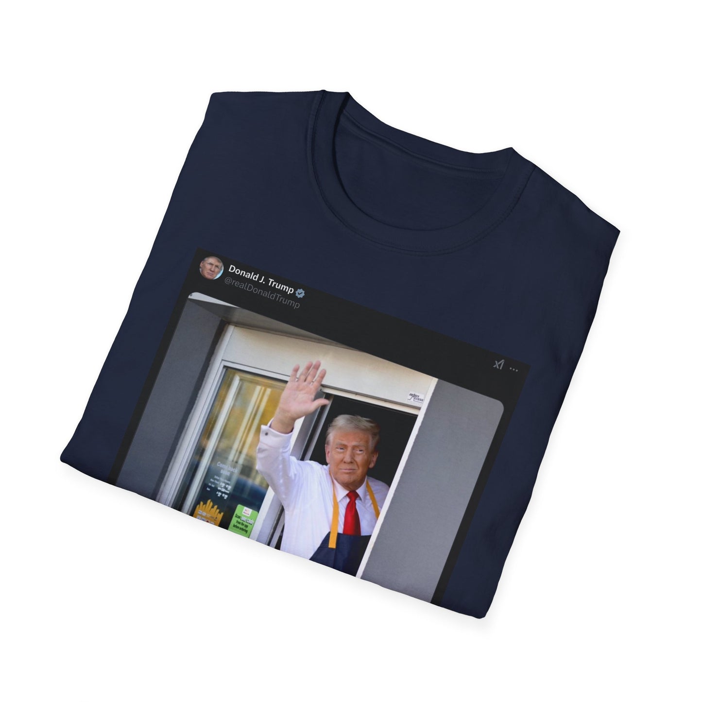 "Drive-Thru President" Cotton Tee