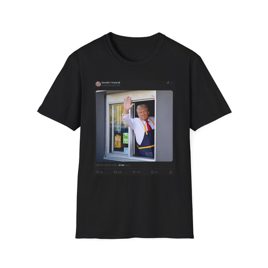 "Drive-Thru President" Cotton Tee