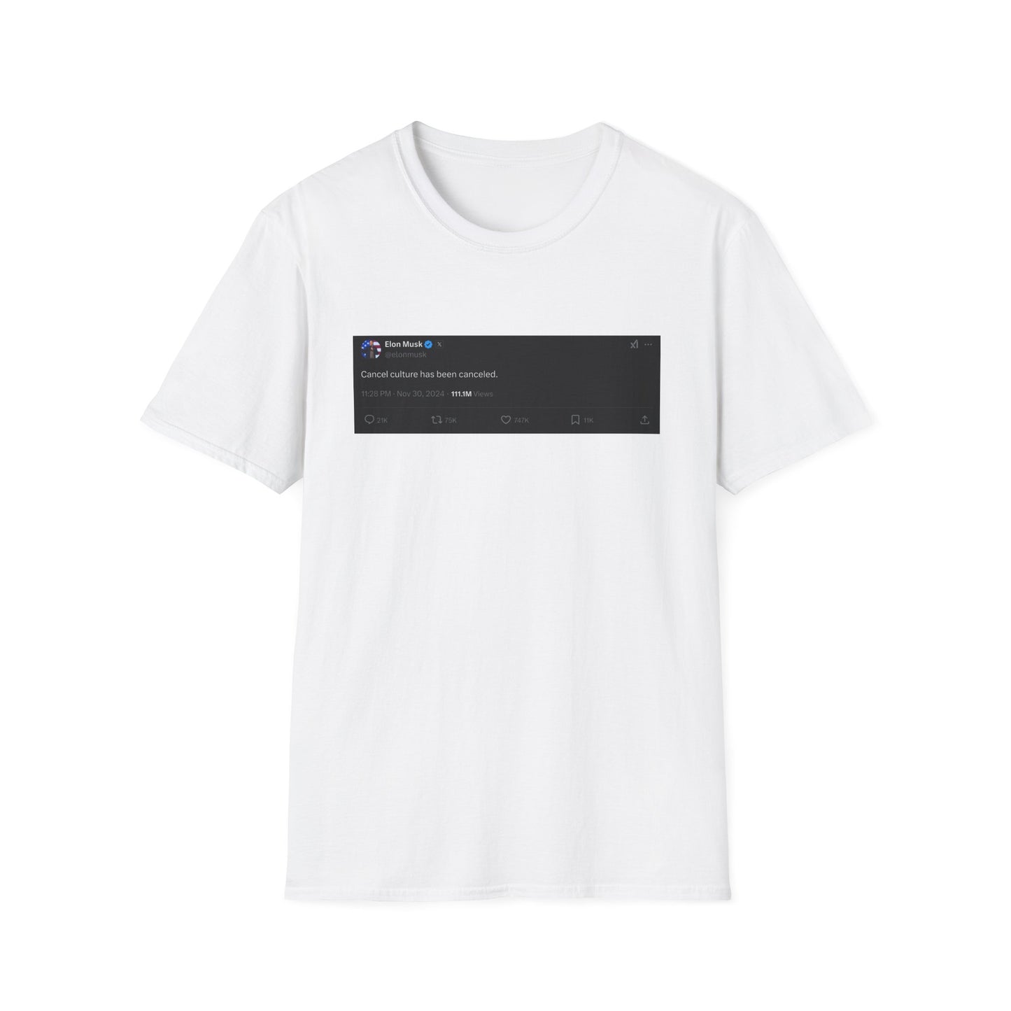 "Cancel Culture is Cancelled" Cotton Tee