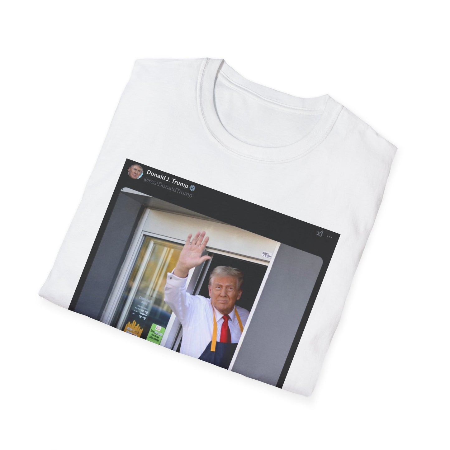 "Drive-Thru President" Cotton Tee